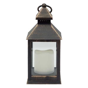 Lanternes à bougies en métal personnalisées pour la décoration intérieure et extérieure, lanternes à bougies en métal de style farmhouse, lanternes à bougies en métal à poser au sol et suspendues - Product Image 2