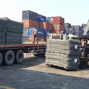 Warmgedoopte verzinkte gabionbak 2x1x0,5m Gabions voor keermuur Steenmand - Product Image 6