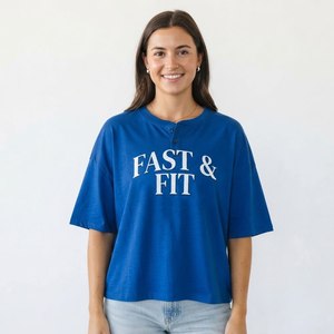 High-quality Women Summer Round Neck T-shirts 100% Cotton Eco-Friendly Relaxed Fit Regular Length Customizable - Product Image 1