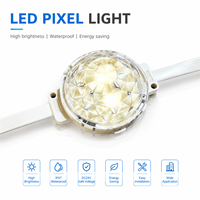 Lumière LED programmable à pixels RGB DMX SPI pour l'éclairage des façades de bâtiments et des paysages