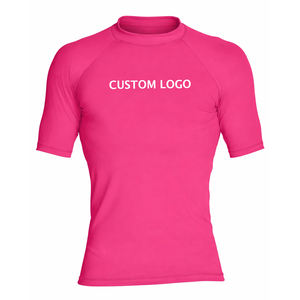 Rashguard MMA BJJ Noir Bleu Rouge – Vente en Gros, Personnalisé par Sublimation, Respirant, Compression Frontale, Manches Courtes - Product Image 4