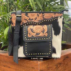 2025ใหม่กระเป๋าผู้หญิงหนังวัวแท้หรูหราทันสมัยและอเนกประสงค์กระเป๋าสะพายข้าง - Product Image 4