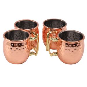 durable copper plated moscow mule <b>mugs</b> crafted for refreshing cold drinks stylish addition for home kitchen and bar setup - Product Image 5