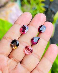 Mélange de pierres précieuses en tourmaline naturelle multicolores facettées pour la fabrication de bijoux, bagues, pendentifs, boucles d'oreilles, pierres de haute qualité - Product Image 5