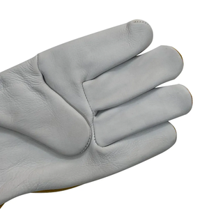 Gants de soudage à manches longues de qualité supérieure, gants de soudage TIG en cuir de vachette industriel de qualité supérieure, résistants au feu, pour la sécurité au travail - Product Image 5