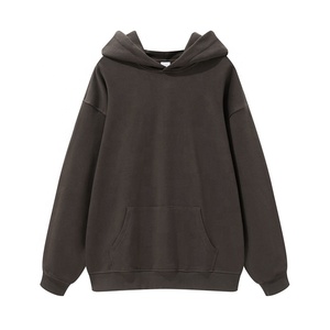 Pull à capuche pour homme, coupe classique, tricoté, avec poches, style color block, pour l'automne - Product Image 4
