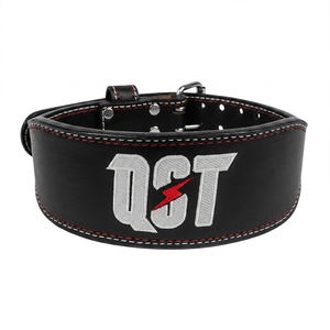 Heavy Duty Weight Lifting Leather <b>Belt</b> Prong Buckle for Gym Training Fitness Workout Strength <b>Exercise</b> Waist Support - Product Image 1