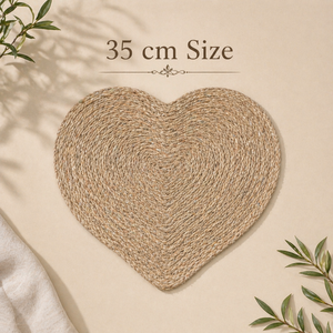 Wholesale Handmade Natural Jute Table Mat | Braided Seagrass Placemat Eco Friendly Dining Table Decor | Rustic Home <b>Kitchen</b> Use - Product Image 2
