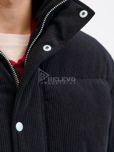 Blouson matelassé tendance pour homme, personnalisé, à capuche, imperméable, coupe-vent, pour le printemps, style universitaire, streetwear, en duvet de canard, pour moto - Product Image 5