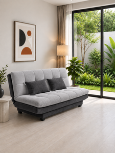 Sofá Cama Roblox Gris, Estilo Moderno Minimalista para Villa, Apartamento, Sala de Estar, Hotel, Casa, Fabricante de Sofás, Sofá Cama Convertible - Product Image 2