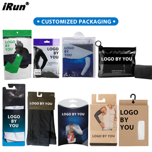 IRun Logotipo impreso personalizado Mangas de brazo de color sólido Mangas deportivas elásticas unisex para adultos para fútbol Golf <span class=keywords><strong>Voleibol</strong></span> - Product Image 6