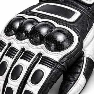 Guantes de Motociclismo Unisex de Cuero, Protección Completa para los Dedos y la Palma, Equipo de Motocross - Product Image 5