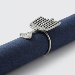 Antique Silver Metal <b>Christmas</b> <b>Tree</b> Napkin Rings Set Zinc Alloy Festive <b>Table</b> Decorations Luxury Xmas Serviette Holder Ring - Product Image 2