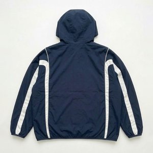 Conjuntos de Pantalones y Chaqueta Cortavientos de Nylon para Hombre, Color Gris Marino, con Logotipo Personalizado, Más Vendidos, para Uso en Exteriores, Estilo Urbano - Product Image 3