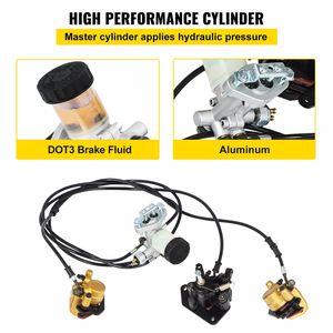 Kit Completo Cilindro Freno Principale Go Kart KD150BRKIT per Riparazione Kart - Product Image 3