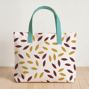 Bolso de mano de algodón multiusos Costuras fuertes, tela suave y asas largas Perfecto para el uso diario - Product Image 3