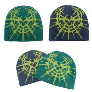 Últimas moda clima frío invierno sombreros 100% acrílico tejido gorros sombrero con etiqueta personalizada parche esquí golf ropa deportiva sombreros - Product Image 6