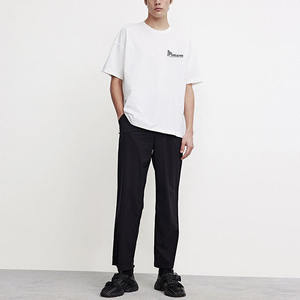 Camiseta Holgada con Hombros Caídos al por Mayor – 100% Algodón, Lisa, Sin Logotipo - Product Image 6