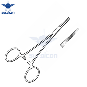 Pinzas Micro Halsted de 12.5 cm (5 Pulgadas), Rectas, Extra Delicadas, de Acero Inoxidable Premium, Hemostáticas, para Microcirugía Plástica - Product Image 5