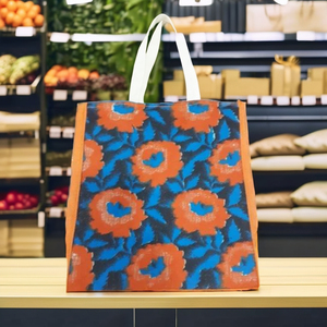 Bolso de mano de tela de yute personalizable de 10 oz, cierre de cremallera Natural, tamaño mediano, logotipo de moda, diseño personalizado, bolsas de compras - Product Image 3