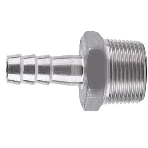 ปลั๊กเชื่อมต่อแบบยืดหยุ่นสแตนเลส 304 พร้อมเกลียวตัวผู้ขนาด 13 มม. x 1/2 นิ้ว เมตริก สำหรับการบำบัดน้ำ - Product Image 4