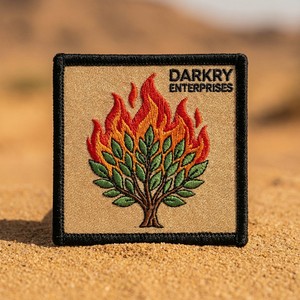 Parche Termoadhesivo Bordado a Máquina Personalizado, Lirio de Pascua con Cruz, Símbolo Religioso, Fondo Azul Claro, para Ropa y Chaquetas - Product Image 3