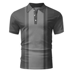 Plus Size Men's Solid Canvas Breathable Short Sleeve for Shirts Wholesale Comfortable - Product Image 6