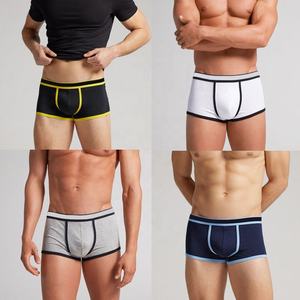Ropa Interior Masculina Cómoda de Fibra de Bambú, Tanga Sexy con Encaje, Bolsa de Soporte, Transpirable, con Logotipo Clásico - Product Image 2