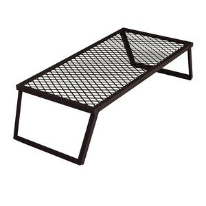 ตะแกรงย่างพับได้คุณภาพสูง ทนทาน ใช้งานได้หลากหลาย พร้อมถาดใส่ถ่าน จัดเก็บง่าย เหมาะสำหรับตั้งแคมป์ ทำอาหาร และอุ่นอาหาร - Product Image 4