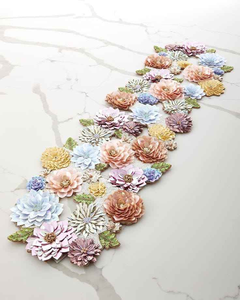 Camino de Mesa con Cuentas Hecho a Mano de Primera Calidad para Bodas, Fiestas y Eventos Elegantes en el Hogar, Decoración de Mesa con Cuentas Intrincadas - Product Image 6