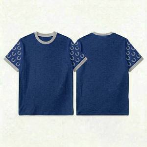 T-shirt uni lavé pour homme, manches courtes, coton épais, couleur unie, usage quotidien, basique, T-shirts pour hommes Europe - Product Image 4