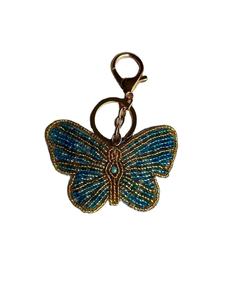 Hermoso llavero con cuentas de semillas diseñado por MAMA, llavero con cuentas y accesorios de La India - Product Image 2