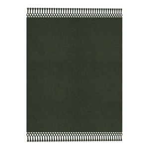 Manta Decorativa Tejida 100% Algodón, Color Sólido, para Todas las Estaciones, Ecológica, con Flecos Grandes - Product Image 3