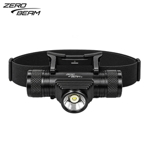 Lampe frontale LED rechargeable au lithium-ion ZeroBeam H1 1300 lumens 14W à faisceau large USB-C IPX6 Tactique Légère pour l'extérieur - Product Image 1