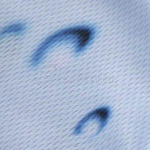 เสื้อยืดแขนสั้นผู้ชาย พิมพ์ลายสาดน้ำสีฟ้า แห้งเร็ว ทรงเข้ารูป สวมใส่สบาย คอกลม ผ้าถักโพลีเอสเตอร์ - Product Image 4