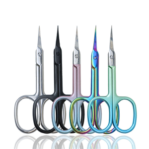 Premium Steel Cuticle Care Scissors with Accurate Cuticle <b>Removal</b> Curved Blade and Sharp Tip Stainless Steel Beauty <b>Tool</b> - Product Image 1