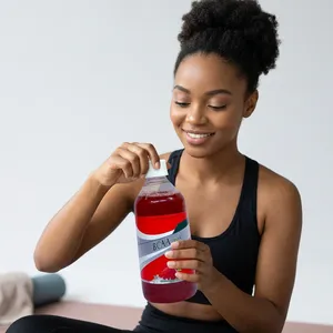 Aminoácidos Energéticos para Adultos BCAA 2:1:1 Antienvejecimiento, Refuerzo Inmunológico, Crecimiento Muscular, Nutrición Deportiva Vegana, Líquido Oral - Product Image 2