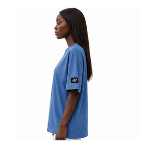 Camisetas de Talla Grande para Mujer, Cuello Redondo, Lisas, Transpirables, Antiencogimiento 2025, Ropa Casual de Verano para Dama, OEM - Product Image 4