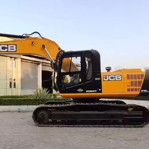 Excavadora Amarilla Usada de Trabajo Pesado con Orugas de Acero Duraderas y Brazo Reforzado para Tareas de Despeje de Sitios Industriales - Product Image 1