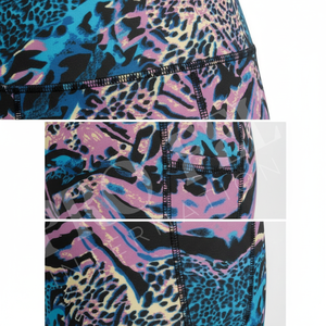 Pantalones Cortos Deportivos de Compresión para Ciclismo, Transpirables, Elásticos, para Gimnasio, Fitness, Running, Yoga, con Diseño Personalizado Impreso - Product Image 4