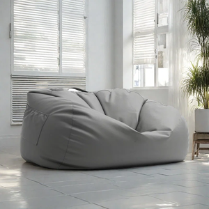 <b>BEAN</b> <b>BAG</b> RELAX CHAIR Faux Leather Top Foam New LIVING ROOM BEDROOM Modern Vietnam One Seat Soft Comfort Easy Care MD12 - Product Image 1