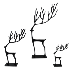 Reindeer Christmas <b>Table</b> <b>Top</b> <b>Decoration</b> Ornaments Standard Quality Modern <b>Table</b> <b>Top</b> Christmas Ornament Elegant for Home Decor - Product Image 1