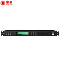 Processeur numérique frontal DM980 KTV pour karaoké, égaliseur paramétrique 7 bandes, bus de données 24 bits + DSP 32 bits, métal, multicanal
