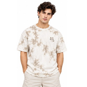 Mens <b>Tie</b> Dye T Shirt 100% Cotton Short Sleeve Crewneck Casual Tee with Small Chest Graphic Custom Wholesale Apparel Supply Trade - Product Image 1