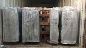 แผ่นหินแกรนิตสีดำดีไซน์ทันสมัยกันคราบความร้อนสำหรับเคาน์เตอร์ห้องครัวและพื้นผิววิลล่าขนาดใหญ่ทนทาน - Product Image 3