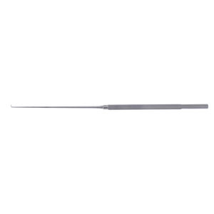 Adson Dura Nerve Hook 8 pouces, à bout arrondi, 3 mm, coudé à 90 degrés, en acier, instrument médical, rétracteur Frazier, SurgiRight, certifié CE - Product Image 1