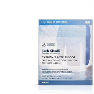Combinaison de pluie réversible Jack Shell à 2 couches, imperméable, taille unique, légère, protection extérieure, accessoire de pluie - Product Image 2