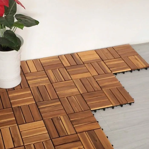 Wholesale Modern Style Outdoor <b>Decking</b> Tiles Factory Price Wood Flooring Vietnam's Best Teak/Acacia Tiles for the USA/UK Market - Product Image 4