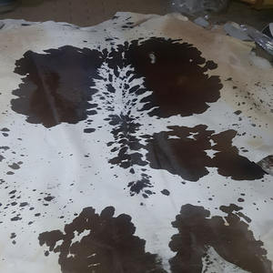 Tapisserie murale en cuir de vache naturel, décoration esthétique pour plafond, toile de fond murale, accent bohème pour chambre, tapis de sol minimaliste - Product Image 5