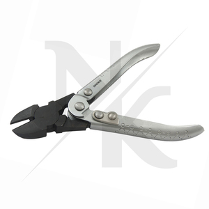 Wholesale Parallel Side <b>Cutter</b> Lock 170mm Steel Spring Handle Jewelry Making Tools Cutting Watch Optical Bending Wrapping - Product Image 6
